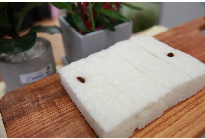 순천광양기정떡 [ 백미소박스 ] - 형미기정떡 답례떡 기정떡 아침식사대용 술떡 증편 기장떡 백미, 135g, 12개