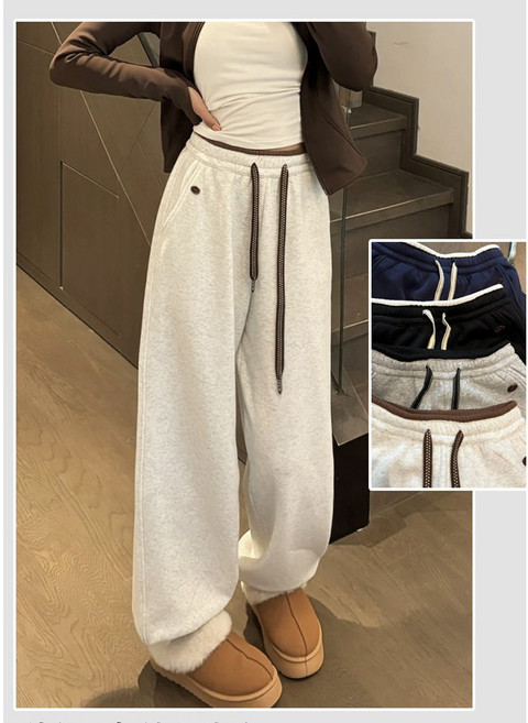 여성 기모 트레이닝 바지