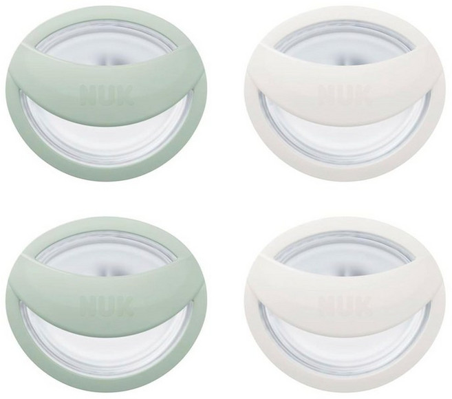 NUK for Nature™ Simply Natural Pacifier 0-600M, 4 Pack