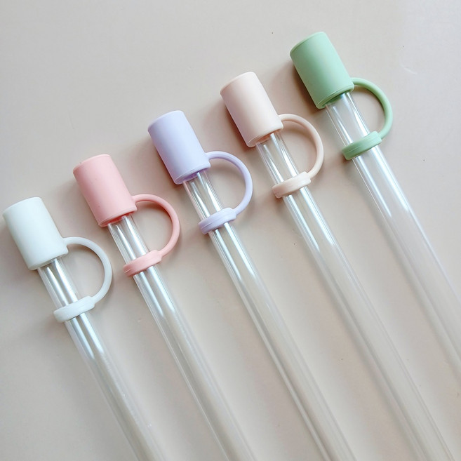 텀블러 실리콘 빨대 구멍 마개, 1세트, 기본 5종