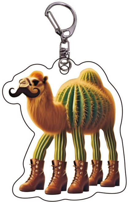 로앤제이 이탈리안 브레인롯 아크릴 키링, 1개, 22. 톱 토비 톱 톱 토비 톱