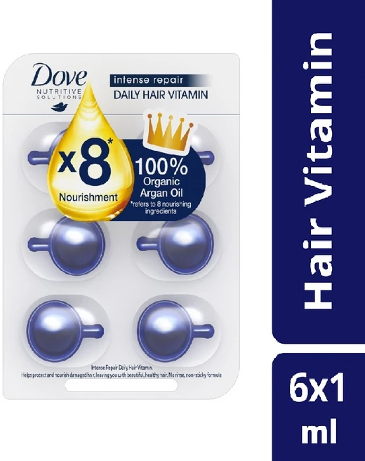 DOVE 도브 헤어비타민 인텐스 리페어 Hair Vitamin Intense Repair 1ml x 24개(1세트), 24개 - 쿠팡