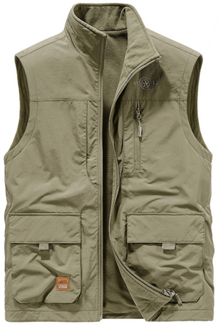 선빛 엔도비 방한 조끼 겨울 작업복 주머니 수납 기모