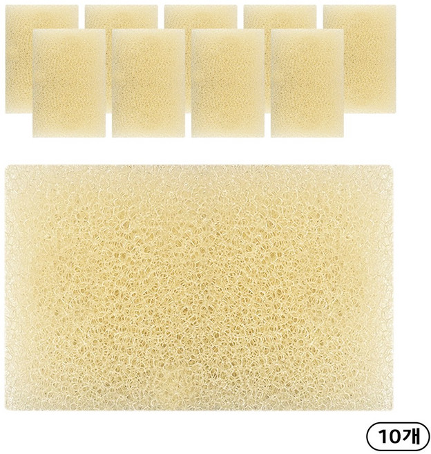 크린라이프 휠타수세미 10P, 1세트, 10개