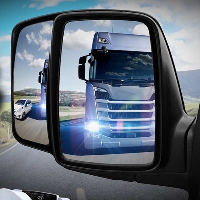 포터2 사각지대 미러 커버 (수동미러 LED미러 호환불가), 1개