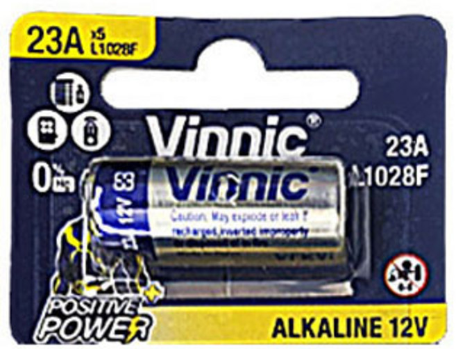 [알카라인]비닉 VINNIC L1028 23A 포장 1개입 12V[pw]