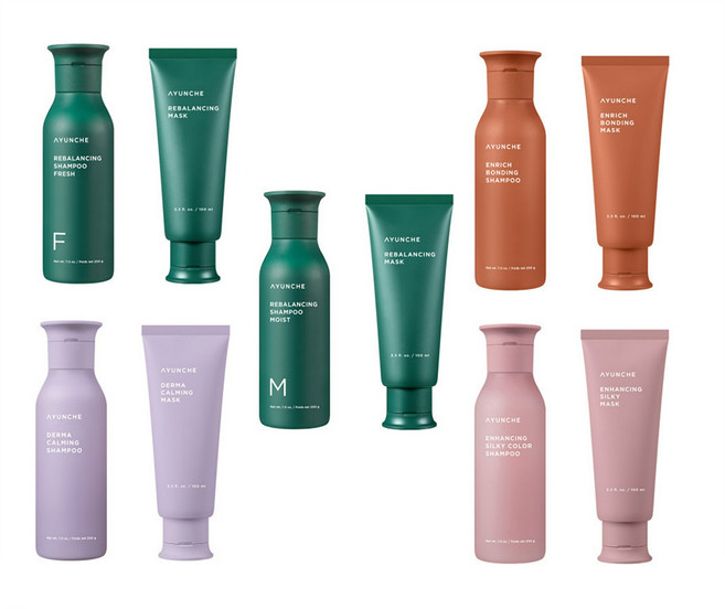 아윤채 헤어 케어 2종 모음 샴푸 200g + 마스크 100ml, 인리치 본딩 세트, 1개