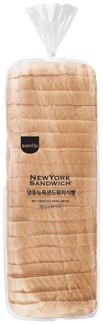 올찬 뉴욕샌드위치 식빵 990g 4봉, 4개