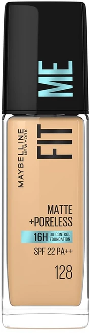 Maybelline Maybelline New York Fit Me Matte Liquid Foundation Shade, 35ml, Shade 128 Warm Nude, 1개 - 쿠팡