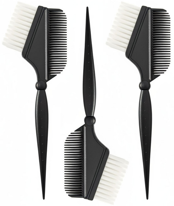 부드럽게 발리는 미세모 염색솔 대한민국생산, 3개