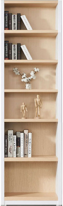 [유앤미가구] 높은 책장 서랍형/일반형 6단 책장 홈오피스 아이방 서재방, 일반형, 메이플