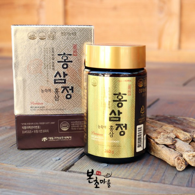 고려삼 [고려홍삼]6년근고려홍삼정 240g 6년근홍삼농축액 홍삼농축액 홍삼정 홍삼정액 홍삼농축정 6년근홍삼 6년근홍삼정, 1개
