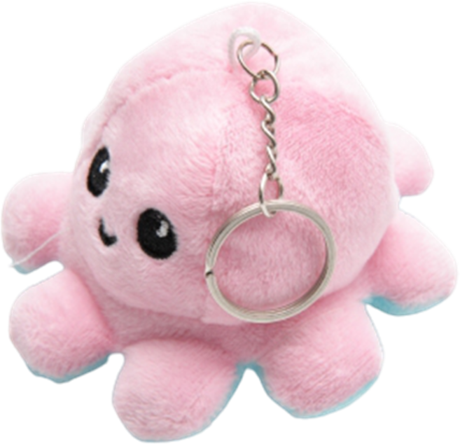 오케이에듀 가방에 거는 문어 인형 열쇠고리 1+1, 1+1(색상랜덤)