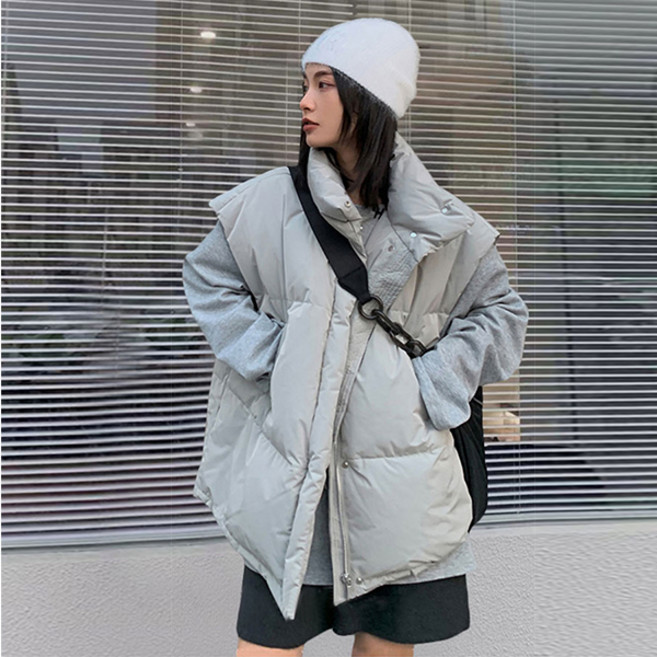 [시즌오프특가] 제이로그 패딩 조끼 베스트 하이넥 점퍼 테버패딩VT