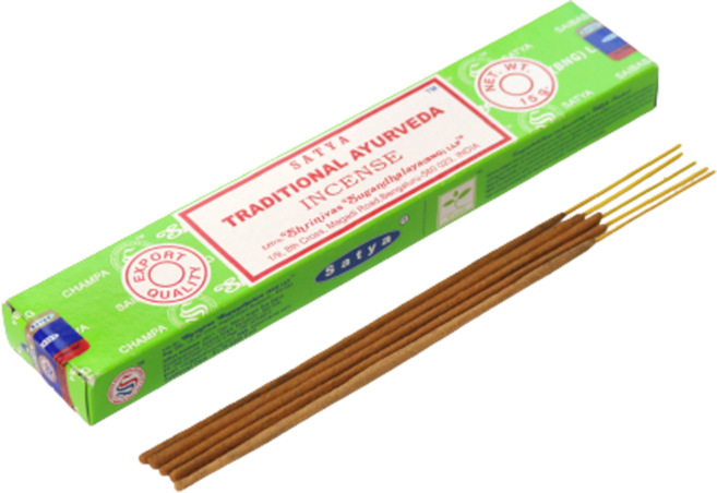 사티아 나그참파 인센스 스틱 70종 향피우기 슈퍼히트 머스크 샌달우드향, 41.트레디셔널 아유르베다