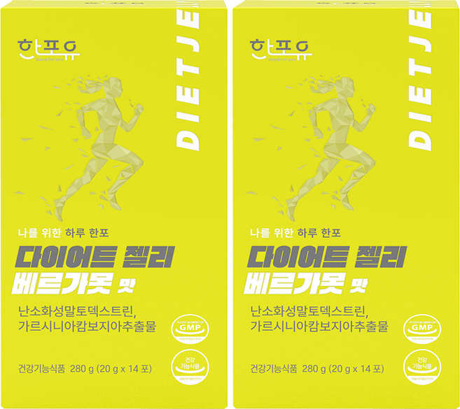 한포유 다이어트젤리 베르가못맛, 20g, 28개