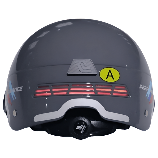 지아노 스마트 헬멧 블루투스 일체형 헤드셋 스피커 오토바이 자전거, 라이트그레이