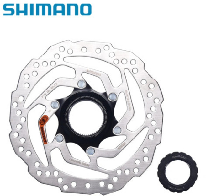 맘모스바이크 시마노 디스크로터 센터락 방식 SM-RT10 160mm 180mm 락링포함, 센터락 RT-10 180mm, 1개