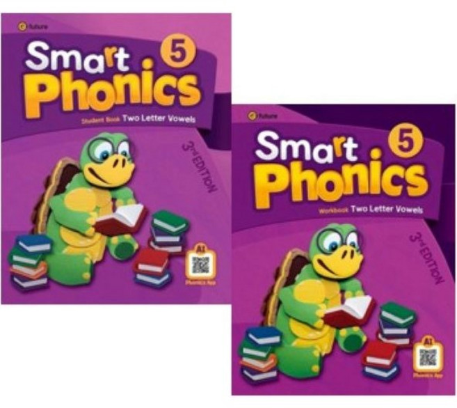 Smart Phonics 5 교재 워크북 세트(전2권) (3rd Edition), 이퓨쳐, 초보자