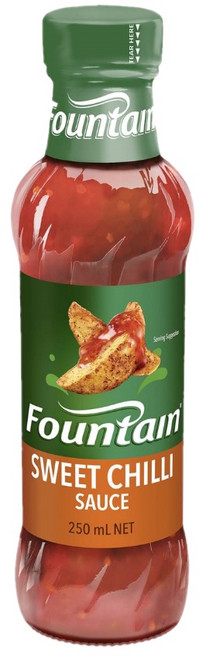 호주 파운틴 스위트 칠리 소스 250ml Fountain Sweet Chilli Sauce, 1개