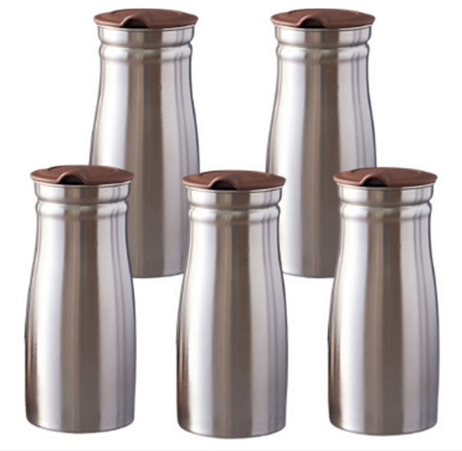 와이제이 에코 스테인레스 물병, 5개, 800ml, 스텐