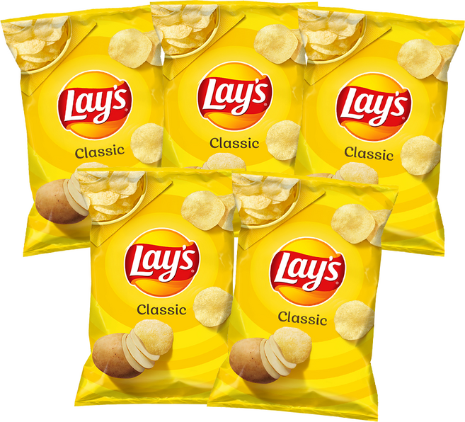 레이즈 클래식 감자칩, 184.2g, 5개