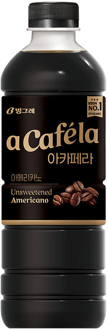 빙그레 아카페라 아메리카노, 1L, 1개