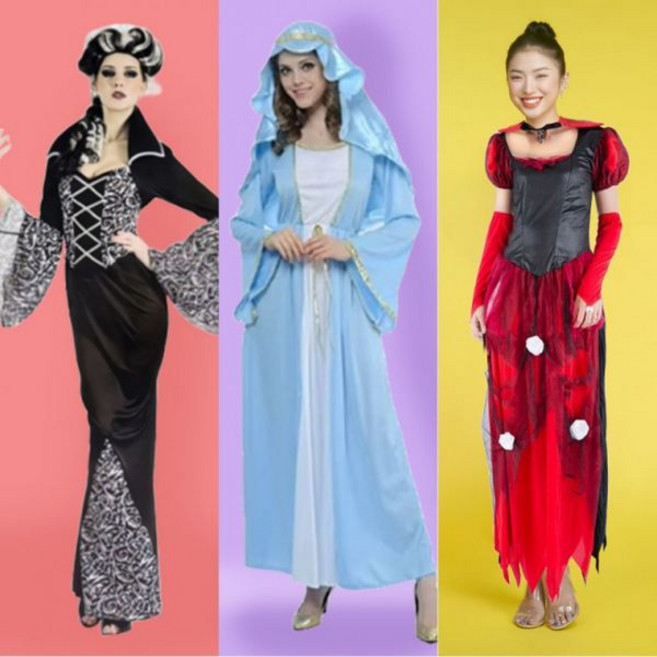 여성 할로윈 코스튬 코스프레 의상 모음 (Araium), 07 A.07 스팡클 원피스(레드)