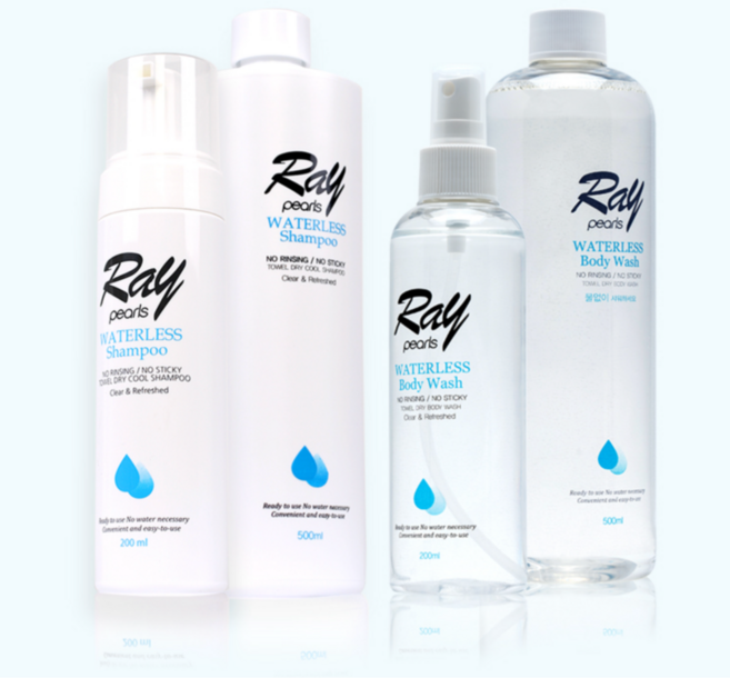 물없는 샤워샴푸 바디워시 워터리스 캠핑 비박 환자세면용품