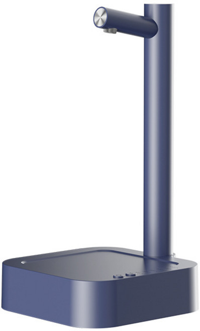 스마트 데스크탑 정수기 가정용 생수 전기 급수기 미니 정수기 티바 머신, 다크 블루