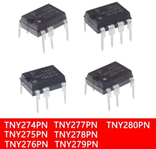 10 개/몫 TNY280PN TNY279PN 278PN 277PN 276PN 7-DIP 전원 관리 칩 전자 부품 통합 칩 Ic New, 05 TNY279PN - 쿠팡