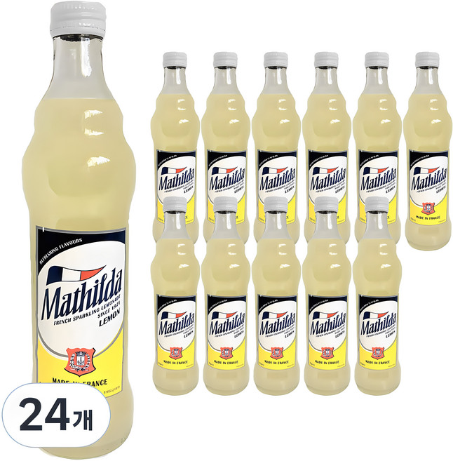 Mathilda 스파클링 레몬 에이드, 330ml, 24개