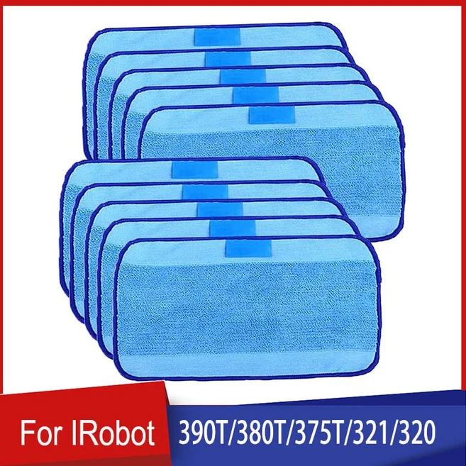 교체용 질 천 아이로봇 브라바 390t 민트 진공 청소기 예비 부품 액세서리, 04 10pcs