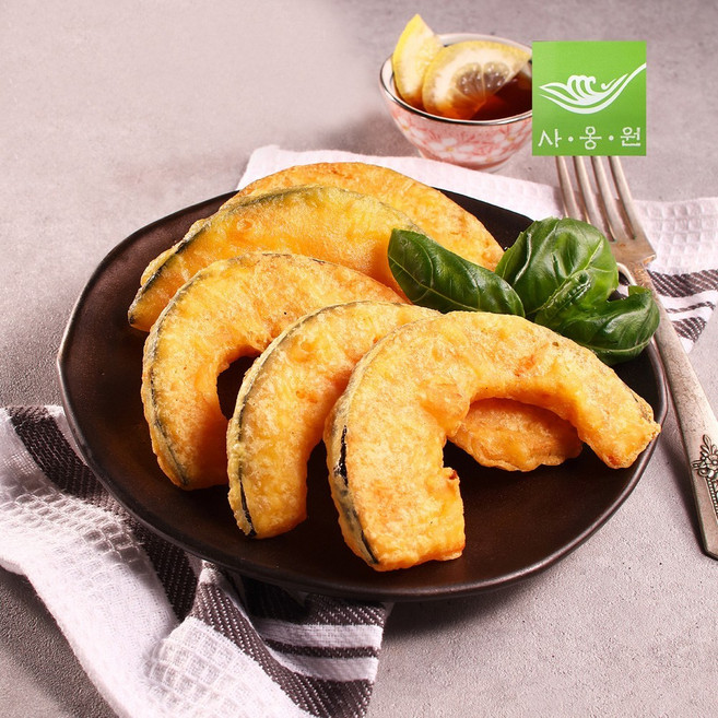 사옹원 튀김공방 단호박튀김 350g, 5개