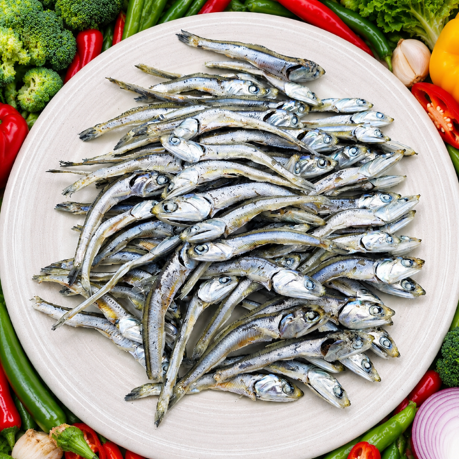 국내산 햇 중멸치 조림용 주바멸치, 1개, 500g
