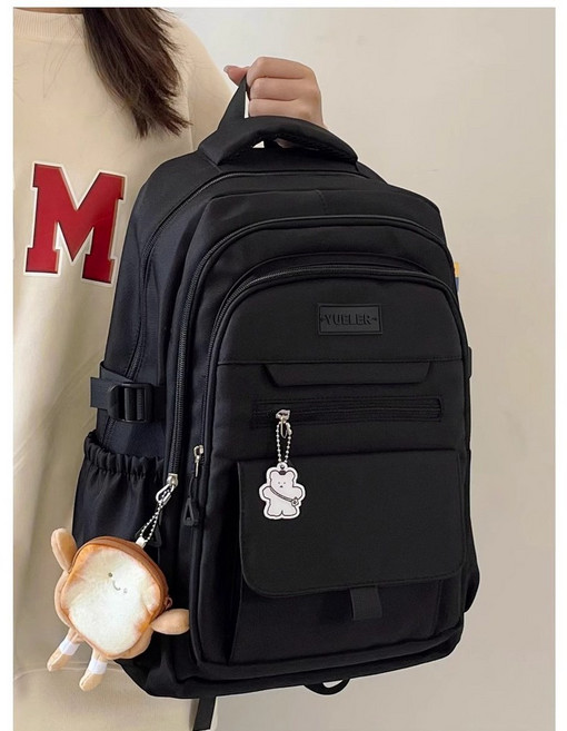 온니아 멀티수납 캐주얼 학생백팩 책가방 생활방수