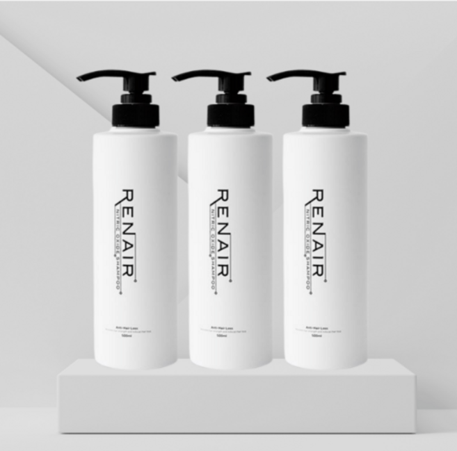 르네어 안티 헤어로스 샴푸 500ml 3개 산화질소 함유 엔오에스샴푸 두피케어