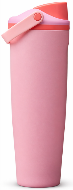 오왈라 FreeSip Sway 40oz 단열 보냉병, 1개, 1.182L, Angel Food Cake