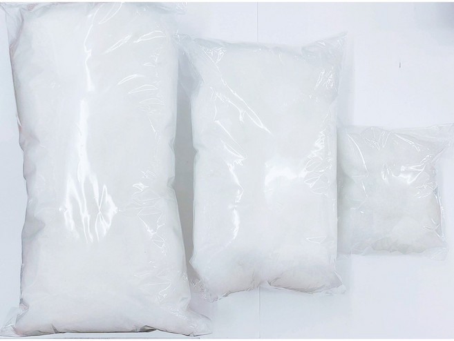 枕頭山 棉花 PP棉 珍珠棉 填充物 手工藝 材料包, 細絲PP棉-大, 1件