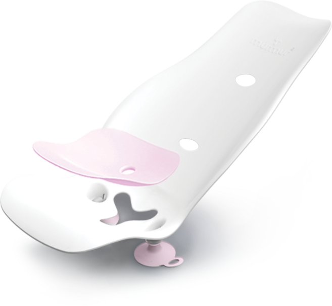 머머 아기욕조 겸용 비데, 핑크, PP, 실리콘