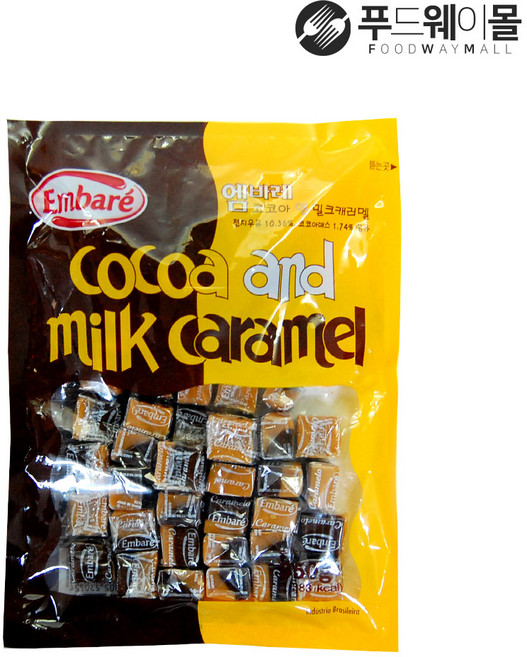 엠바레 코코아 앤 밀크 캐러멜, 350g, 1개