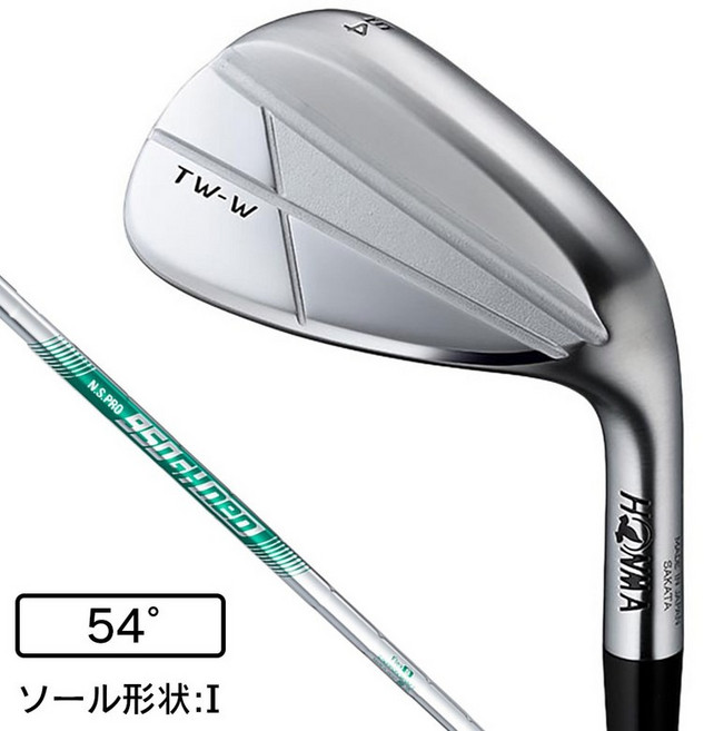 혼마 골프 HONMA 남성 TW-W 크롬 도금 웨지 5410I 로프트 54도 NSPRO 950GH neo - 5410 204538, S