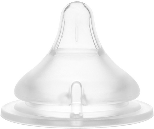 티지엠 쌀알 트라이탄 젖병 실리콘 젖꼭지, +단계(2P), 1개