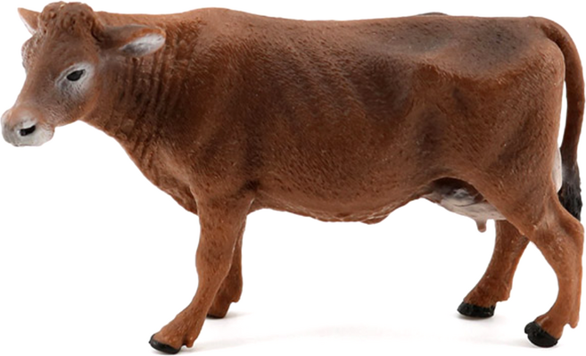 제트피규어 소 피규어 야생 동물 농장 장난감 모형, 1개