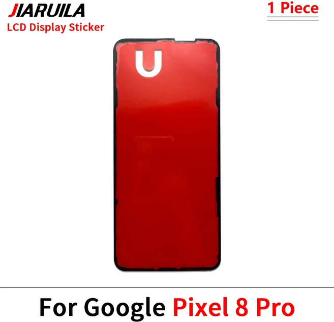 50개 LCD 화면 디스플레이 접착 테이프 프레임 스티커 부품 (구글 픽셀 3 4 5 6 7 8 프로 4A 5A 6A 7A 8A 9, 17 Pixel 8 Pro