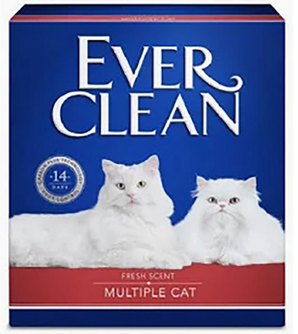 Ever Clean 藍鑽 21天 極淨無臭 超級高級貓砂 8.5公斤, 1個, 多貓抑菌, 8.5kg, 多貓抑菌