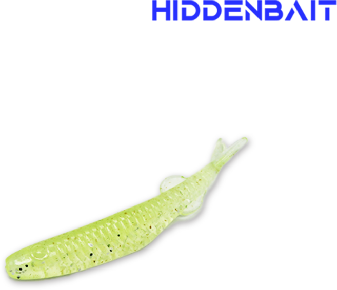 히든베이트 판 볼락웜 아징웜 소프트웜 바다루어, 10개, 0.6g, HS206 CHART CLEAR