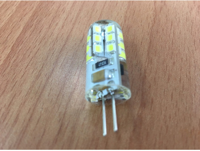 G4 3W 豆燈 取代鹵素燈泡 買10送1, 1個, 110V(黃光)