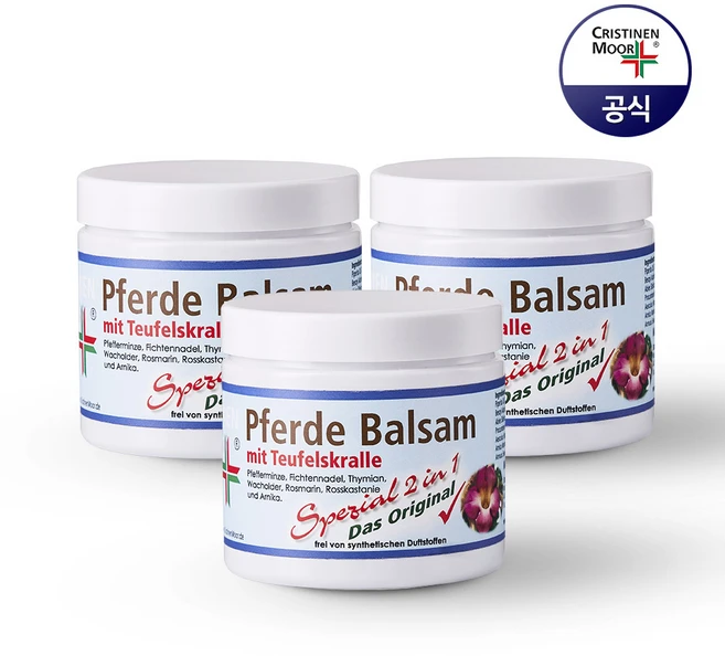 독일 크리스티넨무어 페르데발잠 말밤크림 200ml, 3개 - 쿠팡