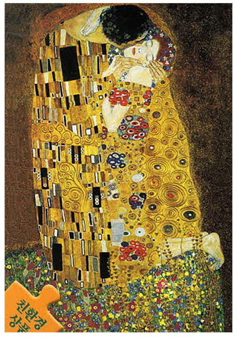 챔버아트 클림트 키스 명화 1000피스 직소퍼즐 CA1067, 퍼즐만, 1개